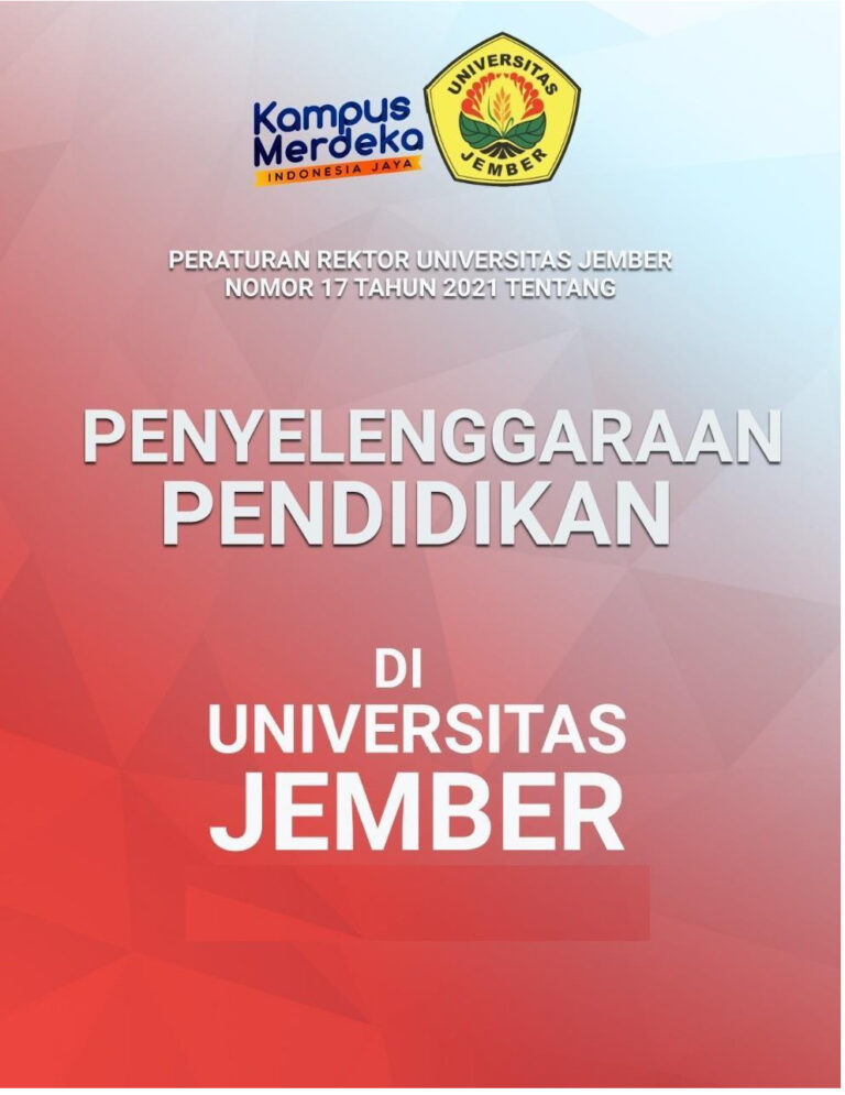 PERATURAN REKTOR - PENYELENGGARAAN PENDIDIKAN UNEJ
