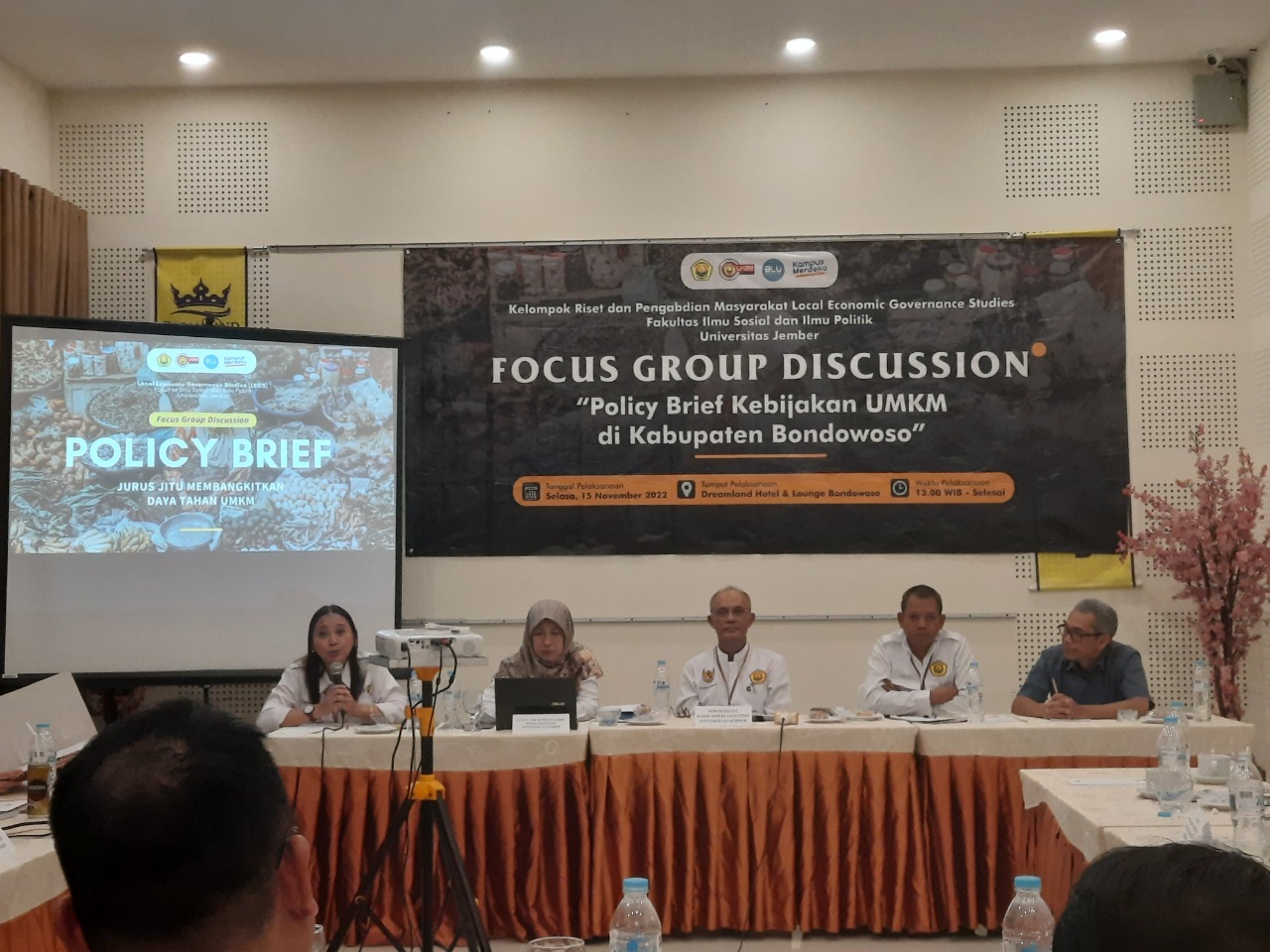 Wakil Bupati Bondowoso Berterimakasih Peneliti UNEJ Bantu Kembangkan UMKM Bondowoso